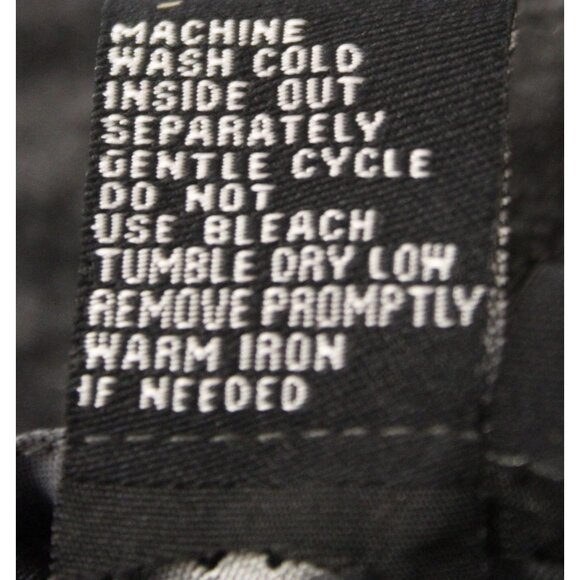 Sandro Sportswear Jacket/Blazer Size Extra Large XL Black Denim Stretch Belted - Picture 4 of 4